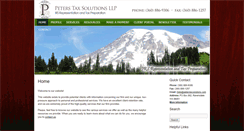 Desktop Screenshot of peterstaxsolutions.com